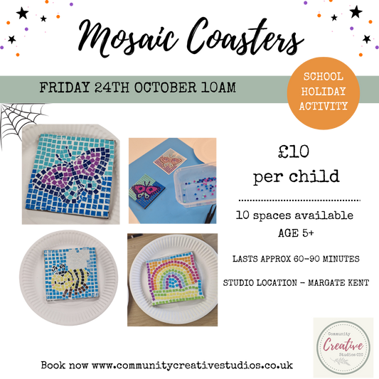 Half Term - Mosaic Coaster