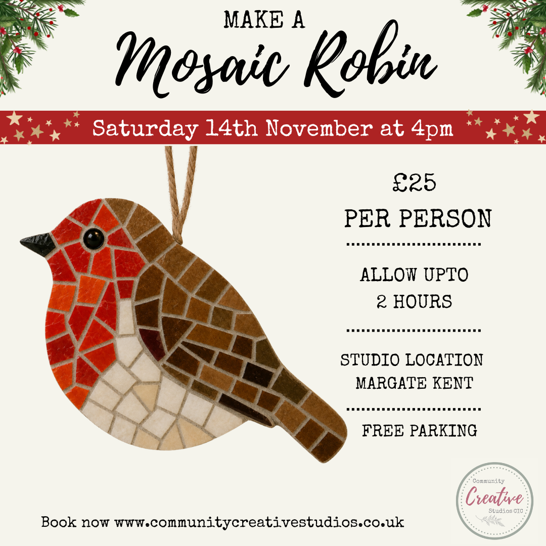 Make a Mosaic Robin