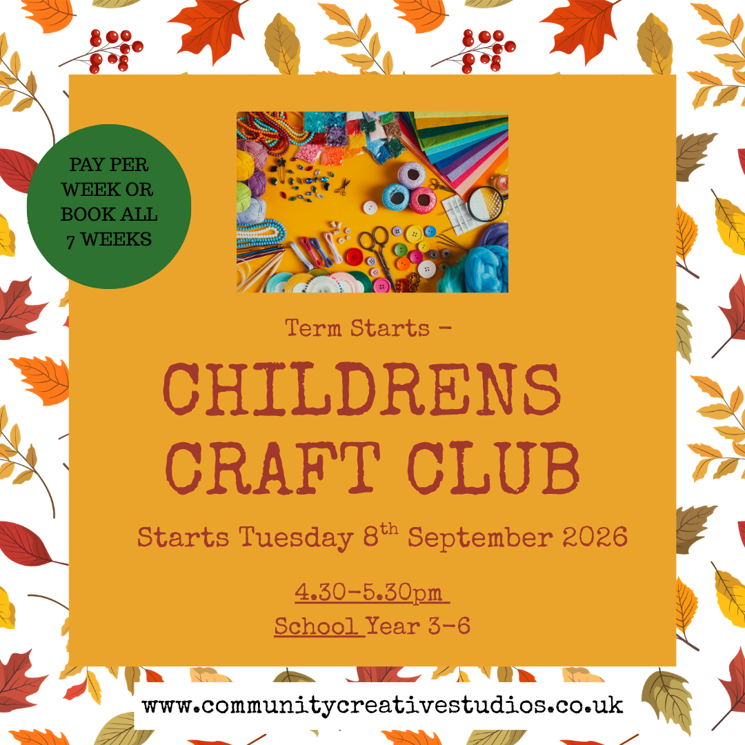 Children's Craft Club - Sept/Oct 2026 School years 3-6