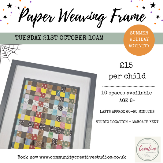Half Term - Paper Weaving Frame