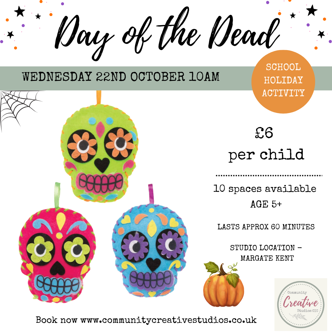 Half Term - Sew a Day of the Dead Mask