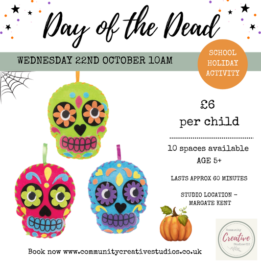 Half Term - Sew a Day of the Dead Mask