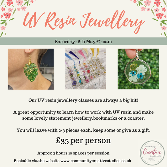 UV Resin Jewellery Class
