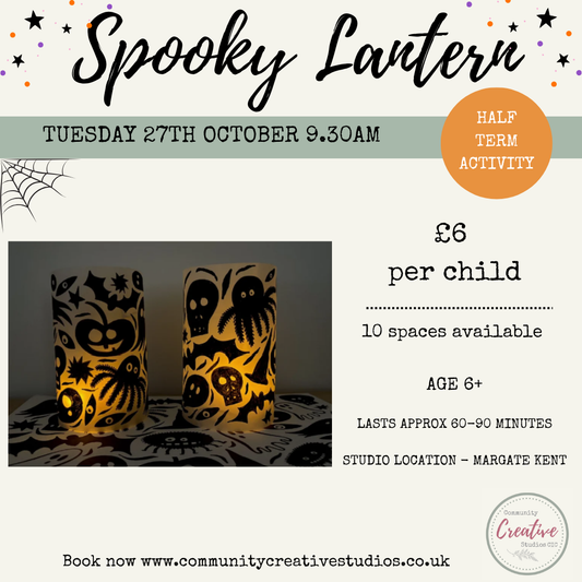 HALF TERM - Spooky Lantern