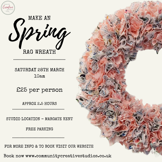 Spring Rag Wreath Class
