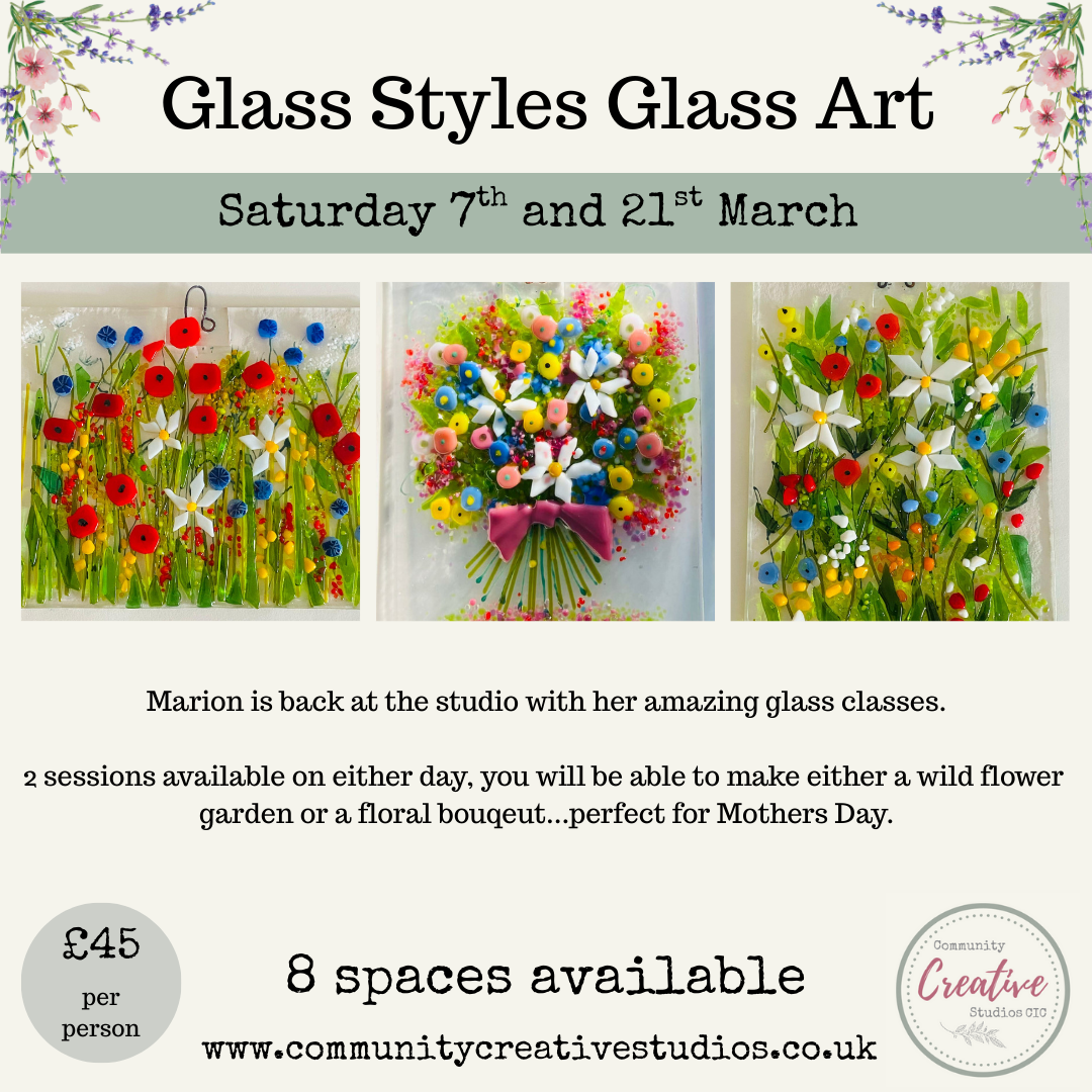 Glass Art Workshop by Marion Styles