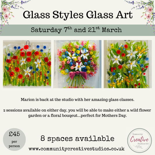 Glass Art Workshop by Marion Styles