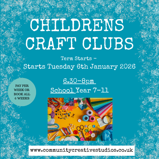 Children's Craft Club - Jan/Feb 2026 School years 7-11