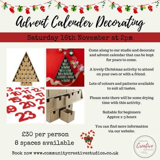 Advent Calendar Decorating