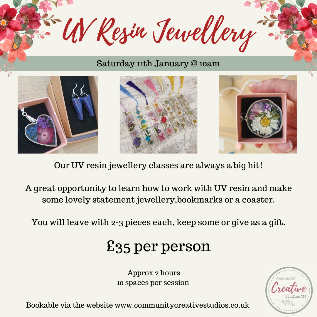 UV Resin Jewellery Class