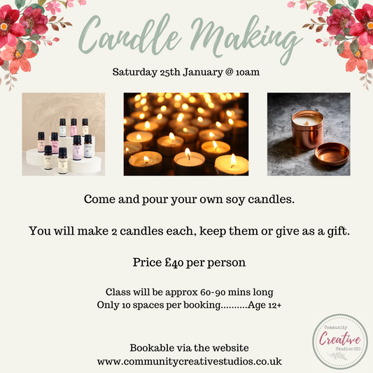 Candle Pouring Class