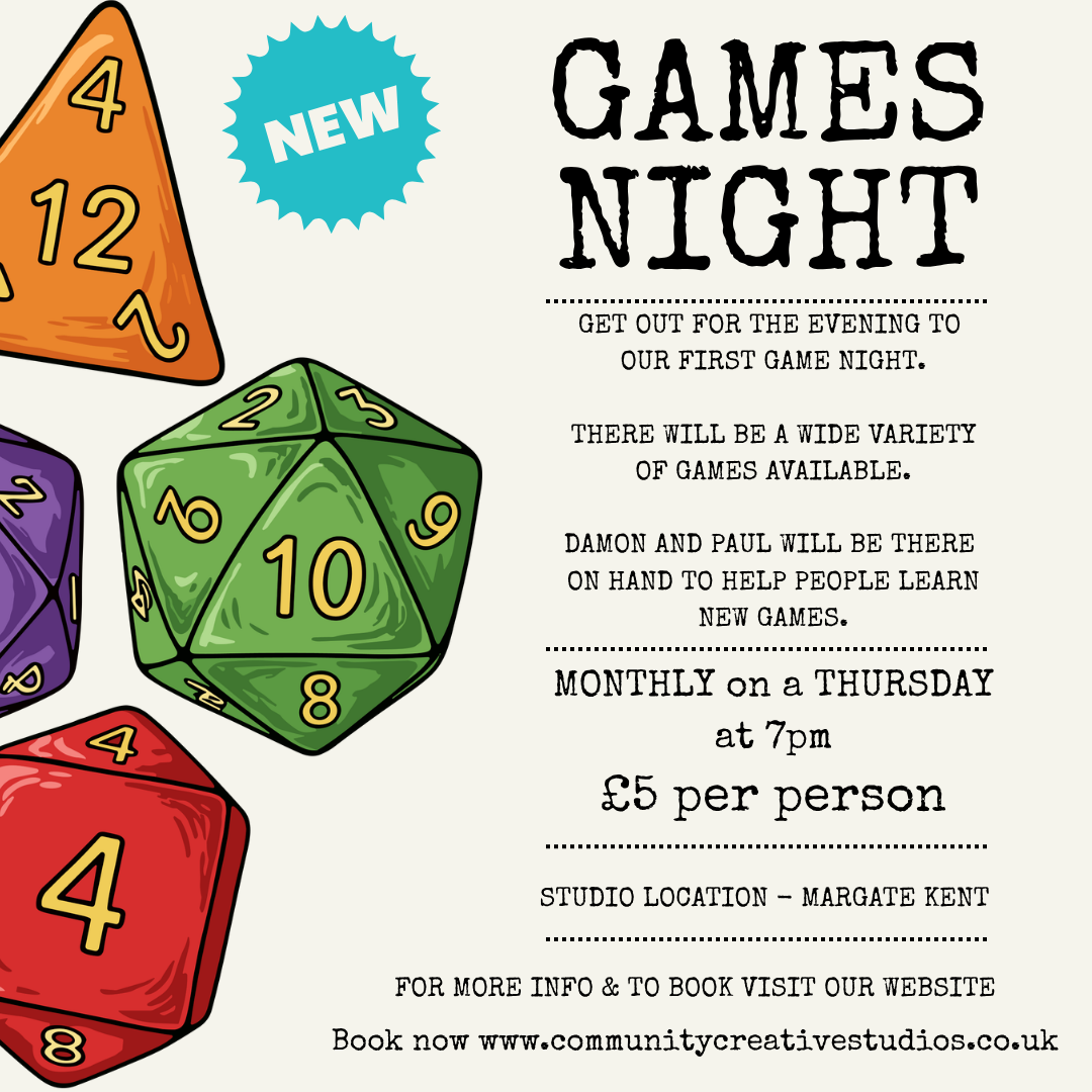 NEW - Games Night
