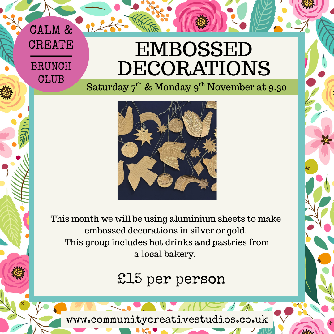 Calm & Create Weekly Craft Group