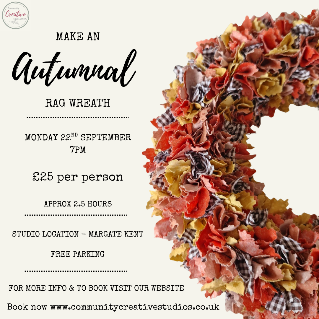 Autumnal Rag Wreath Class